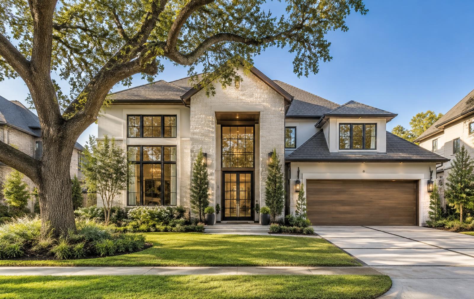 Contemporary home in the Houston area
